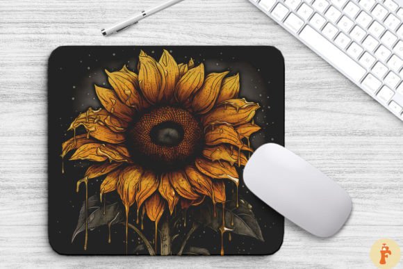 Download Sunflower in the Style of Gothic Art - Premium Bundle