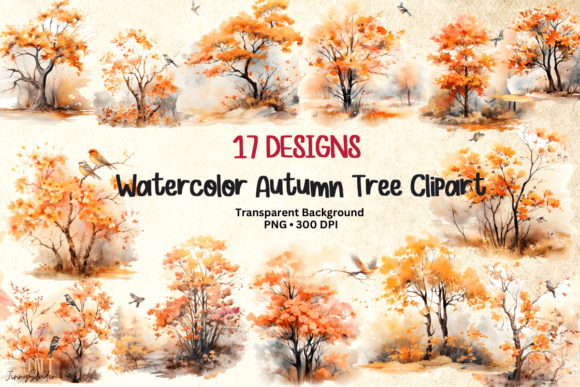 Download Watercolor Fall Tree Autumn Clipart - Autumn clipart Collection