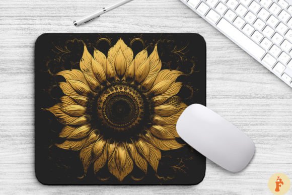 Download Sunflower in the Style of Gothic Art - Premium Resources