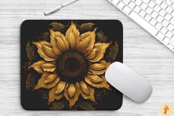 Download Sunflower in the Style of Gothic Art - Premium Bundle