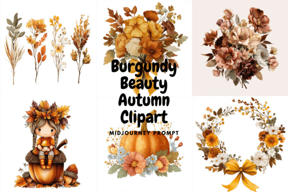 Download Prompt Burgundy Beauty Autumn Clipart - Autumn clipart Collection
