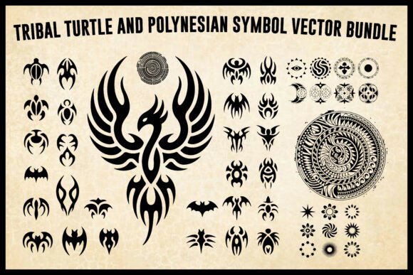 Download Tribal Mandala Tattoo Design Bundle - Tattoo design Collection